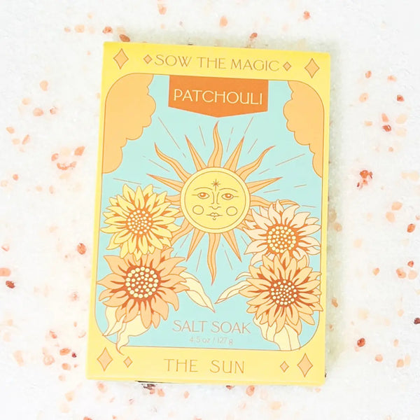 The Sun Patchouli Salt Soak
