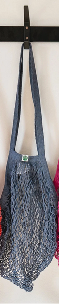 Recycled Cotton Market String Tote with Long Handles