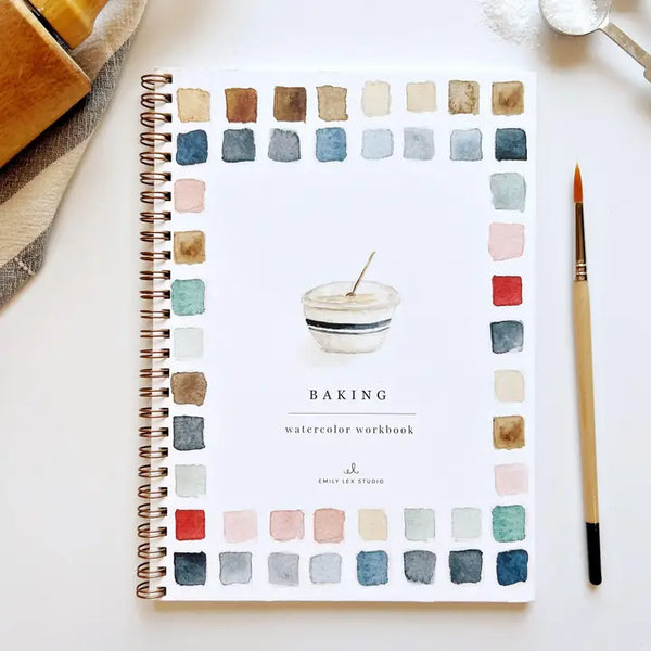 Watercolor Workbook & Paint Set