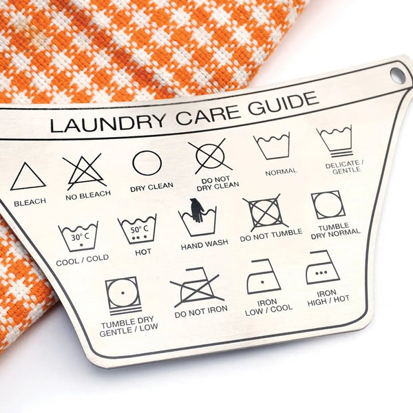 Laundry Care Symbol Magnet