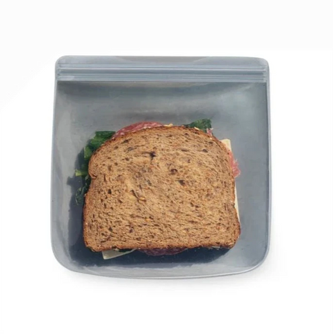 Silicone Sandwich Bag, Slate