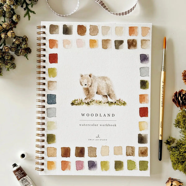 Emily Lex Studio Watercolor Workbook & Paint Set