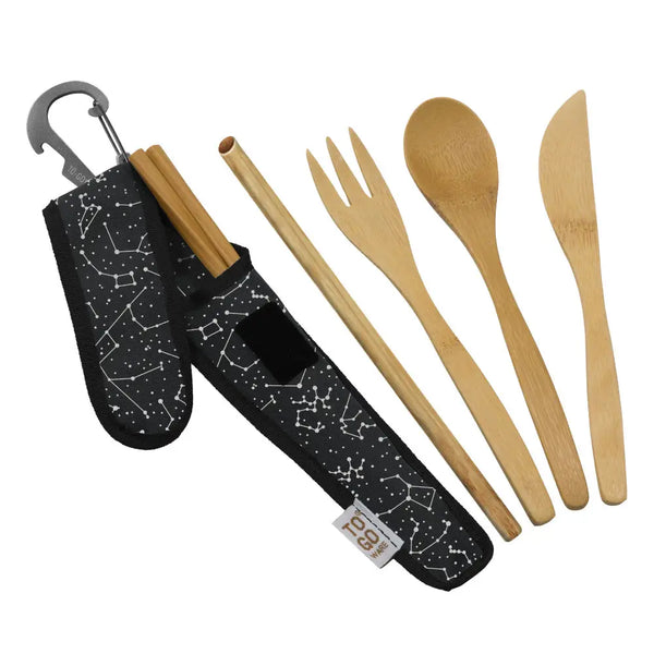 Premium Bamboo Utensil Sets