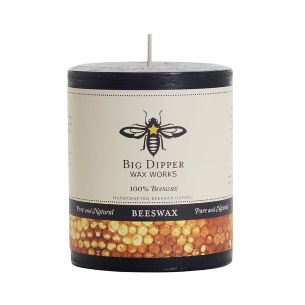 Beeswax Pillar Candles- Halloween