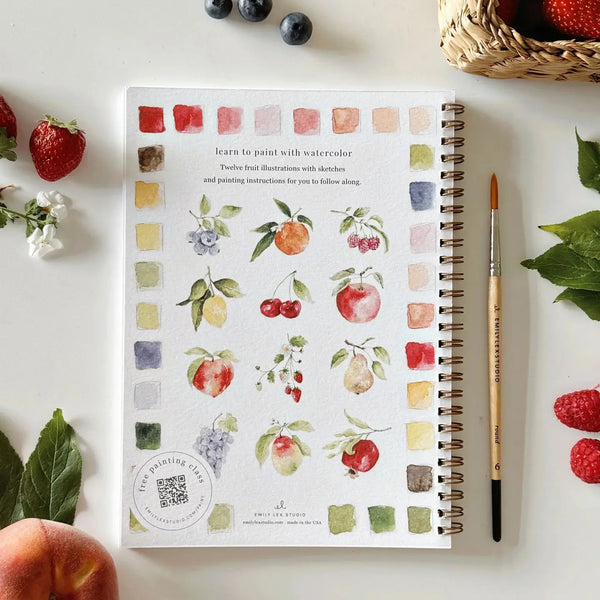 Watercolor Workbook & Paint Set