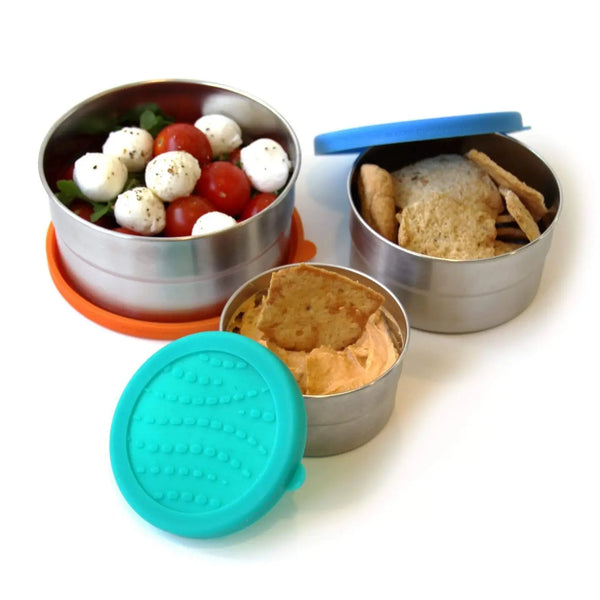 Stainless Steel Leakproof Cup Trio