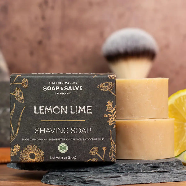 Shaving Soap Lemon Lime 3 oz bar