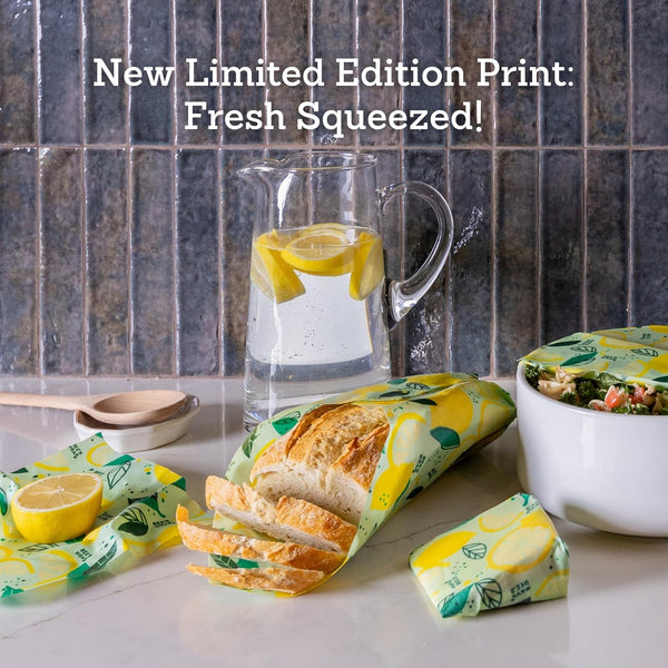 Beeswax Wrap Cut-to-Size Roll - New Patterns!
