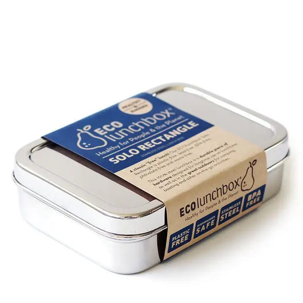 Stainless Steel Solo Rectangle Lunch Box