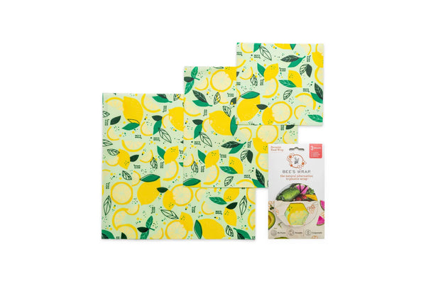 Beeswax Wraps - Assorted 3 Packs
