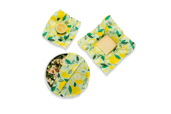 Beeswax Wraps - Assorted 3 Packs