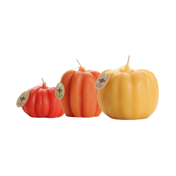 Beeswax Pumpkin Candles