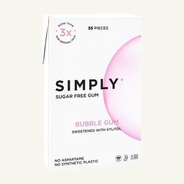 Natural Sugar Free Bubble Gum (55 ct)