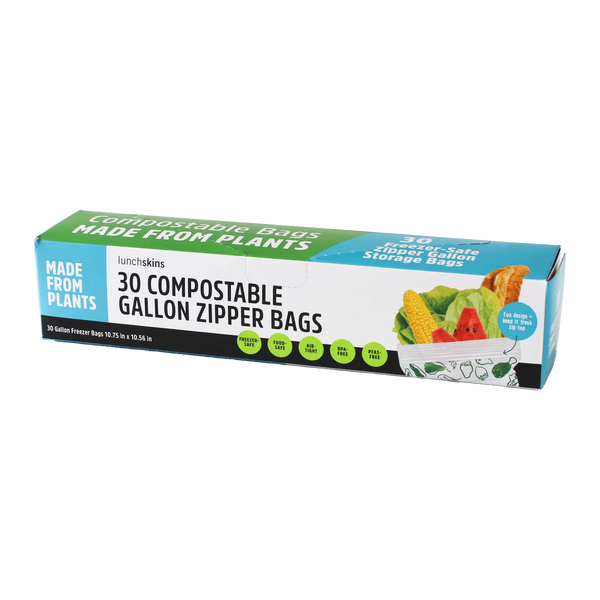 Compostable Gallon-Size Freezer Bag