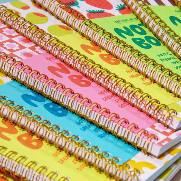 Handprinted Letterpress Notebooks