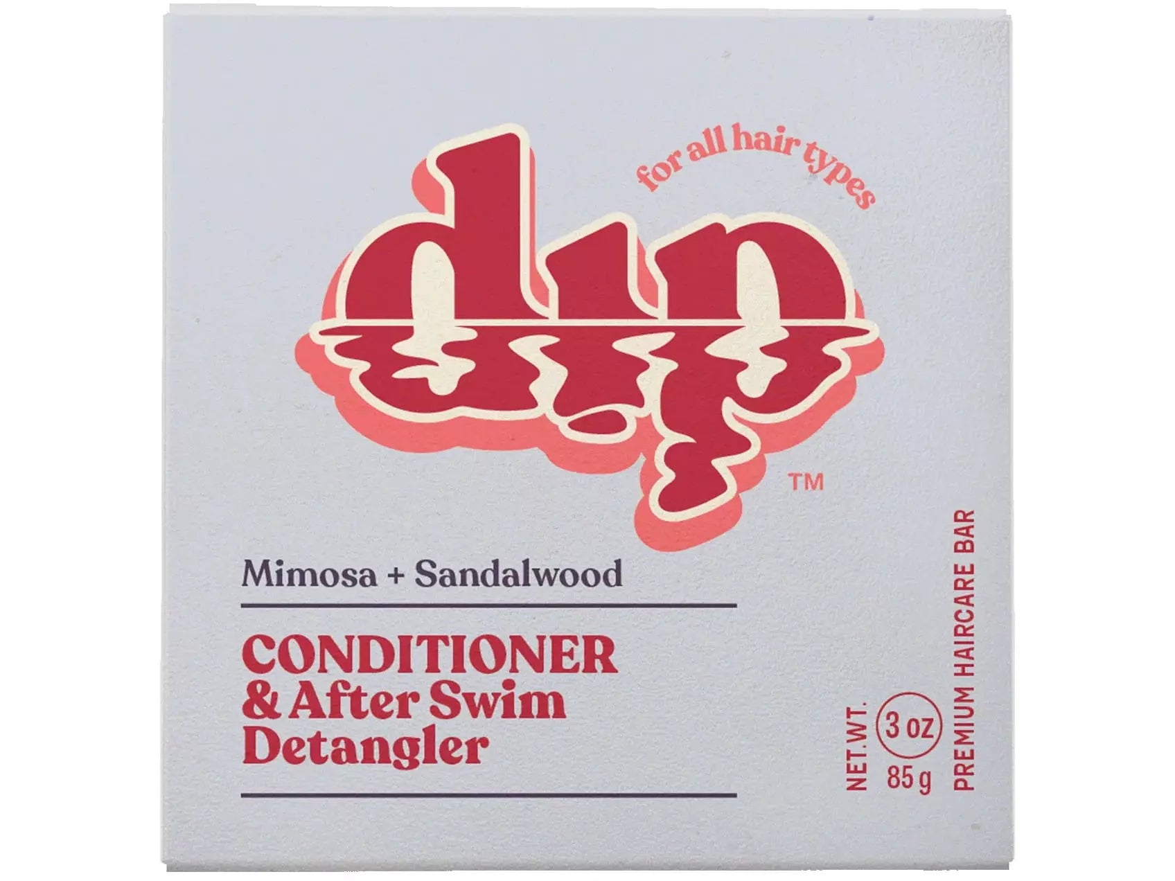 Conditioner Bar & After Swim Detangler - Mimosa & Sandalwood, full size 3 oz