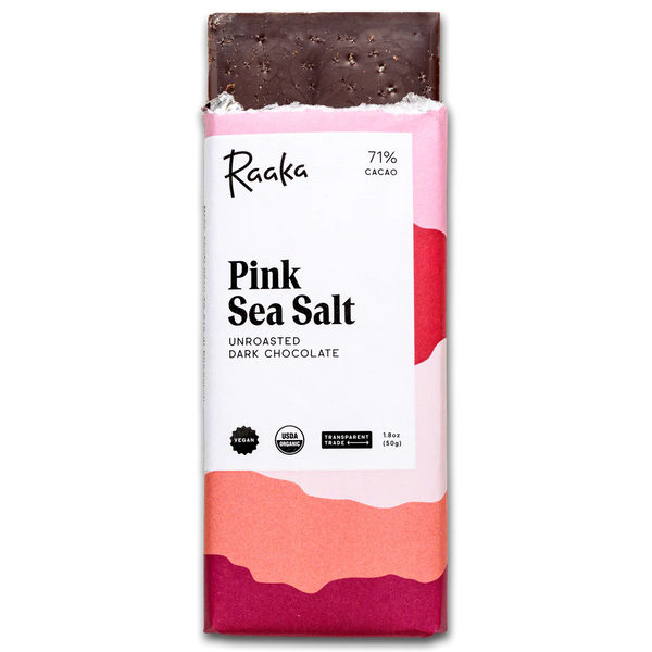 Pink Sea Salt Chocolate Bar