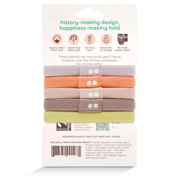 Plastic-Free Hair Ties