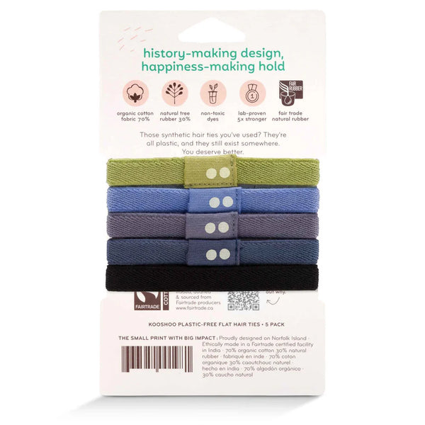 Plastic-Free Hair Ties