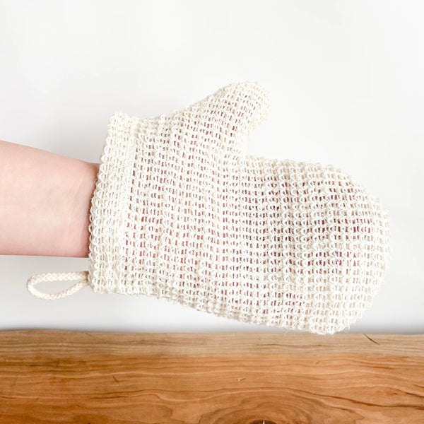 Sisal Exfoliating Glove Mitt