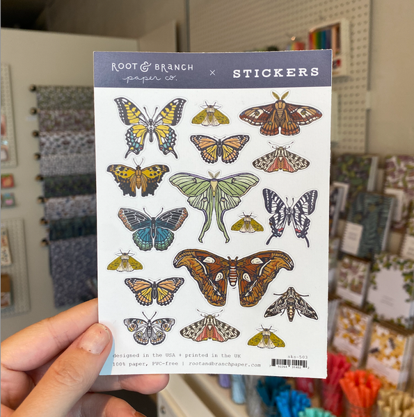 Eco-Friendly (PVC-free) Paper Sticker Sheets