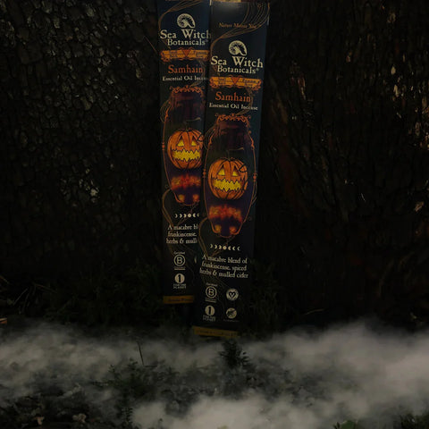 Samhain Incense: with Frankincense, Spiced Herbs, & Mulled Cider