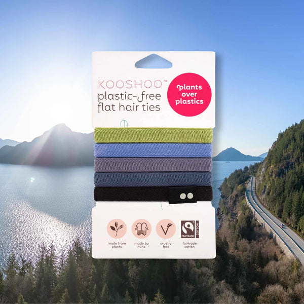Plastic-Free Hair Ties