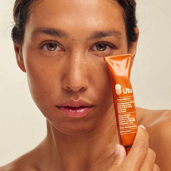 Travel Size SPF 30 Moisturizing Face Sunscreen- Metal tube, .6 fl oz