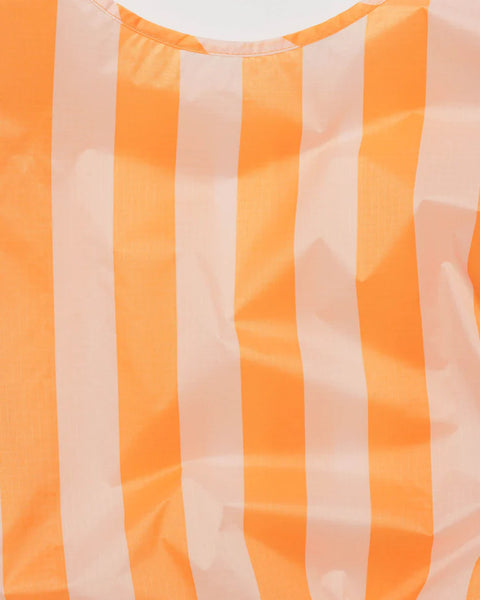 Tangerine Wide Stripe Standard Baggu