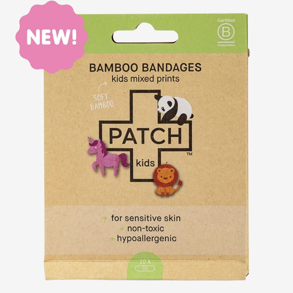 Kids Mixed Prints Bandages, 20 pack