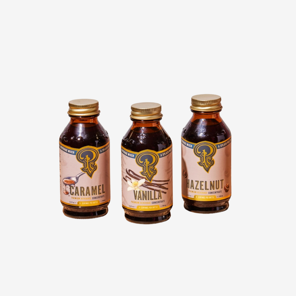 Coffee Syrup Gift Set, 3.4 oz bottles