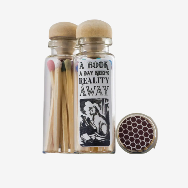 Mini matches/ matchstick jar