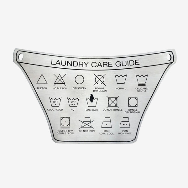 Laundry Care Symbol Magnet