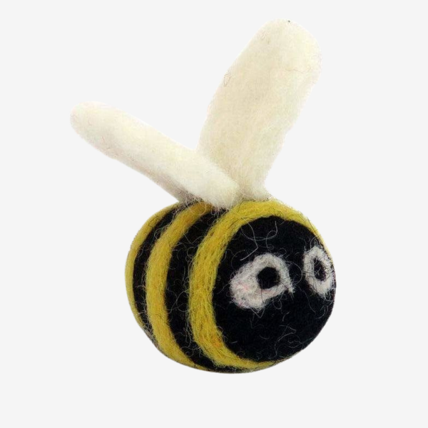 Felted Wool Honeybee