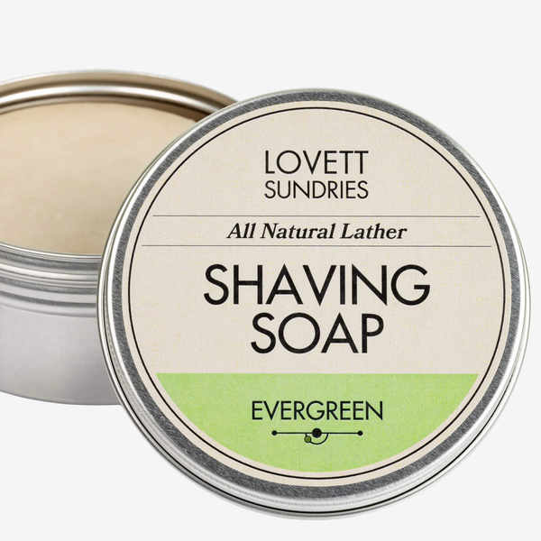 Shaving Soap Tin