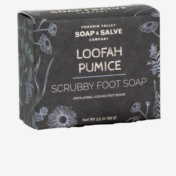Loofah Pumice Foot Scrub Bar