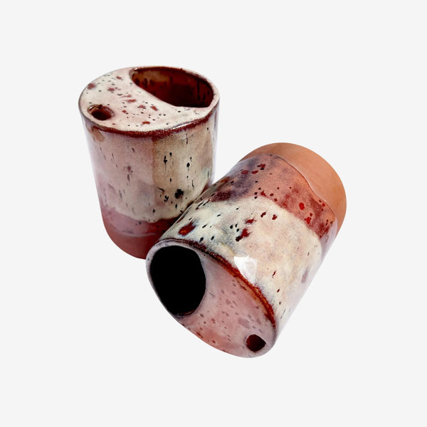 Handmade Ceramic Stoneware Travel Mug, 12 oz