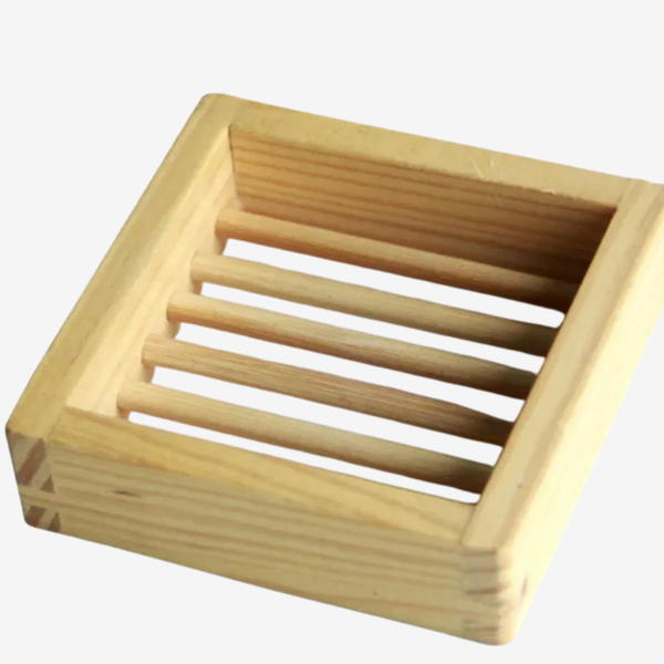 Soap Dish, Wood Wide Rung