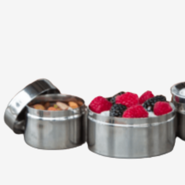 Stainless Steel Snack Container - Small