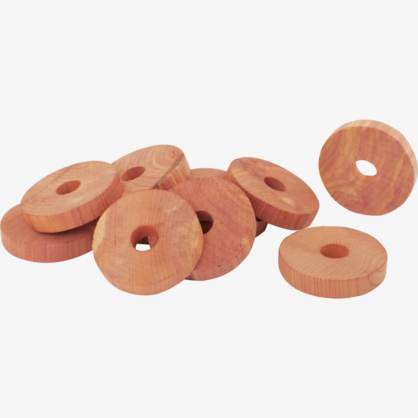 Red Cedar Clothes Hanger Discs