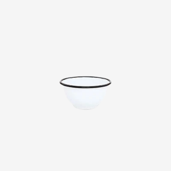 Enamelware Small Footed Bowl
