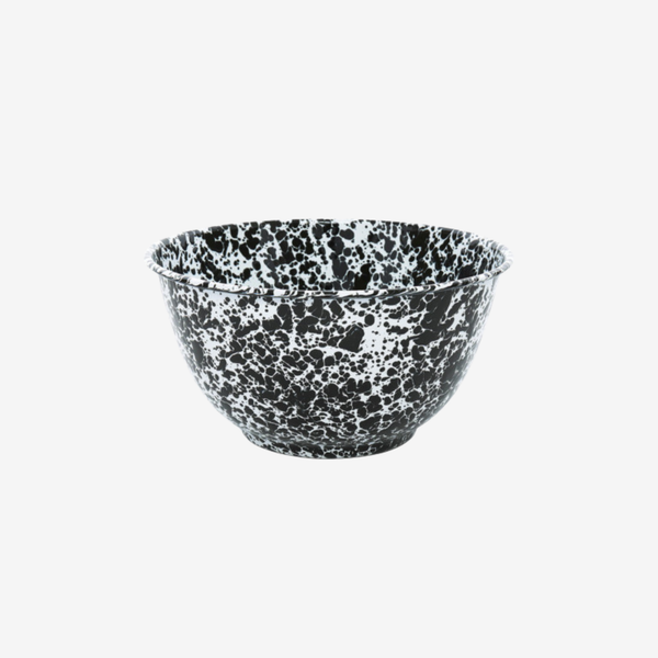 Enamelware Splatter Large Salad Bowl