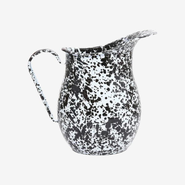 Enamelware Splatter Large Pitcher