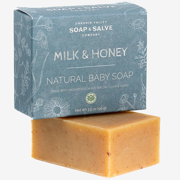 Organic Milk & Honey Baby Soap Bar