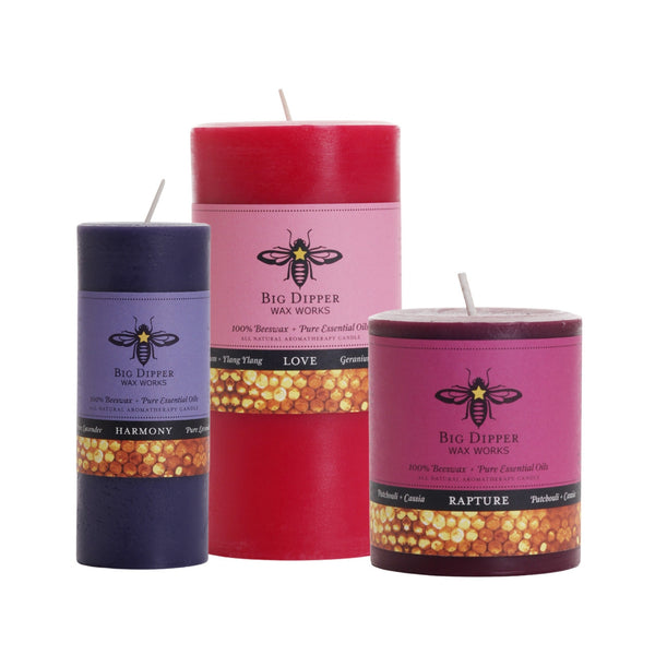 Aromatherapy Pillar Candles