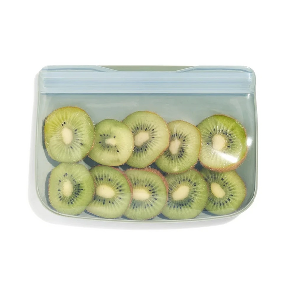 Silicone Snack Bag, Sage Green