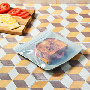 Silicone Sandwich Bag, Sage Green