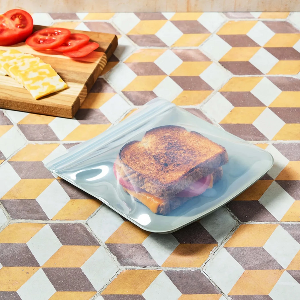 Silicone Sandwich Bag, Sage Green