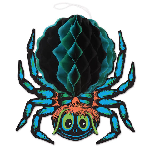 Vintage-Style Halloween Tissue Spider