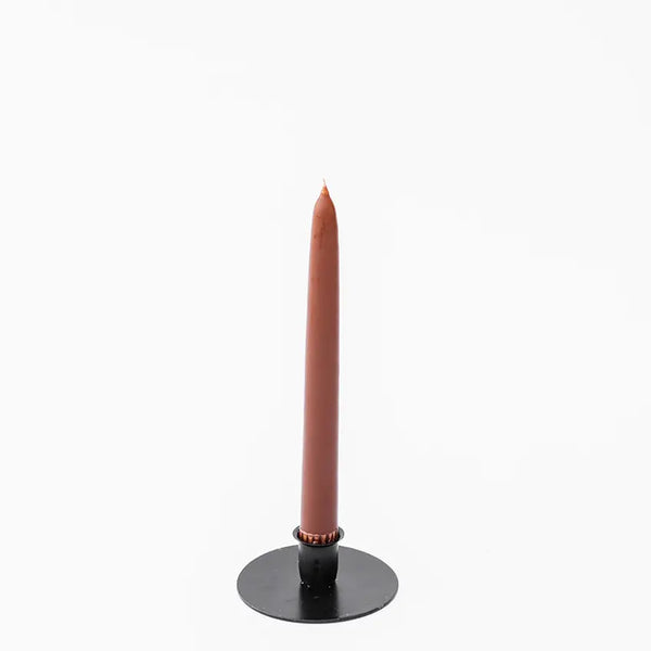 Iron Manor Candlestick Holder